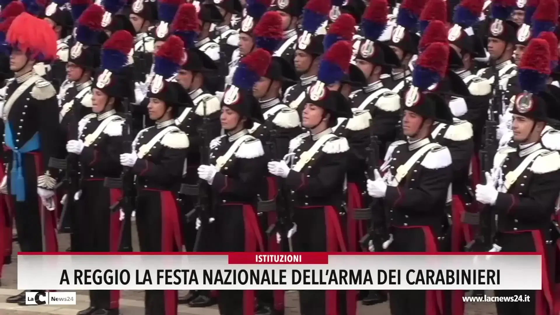 A Reggio la festa nazionale dell'Arma dei carabinieri