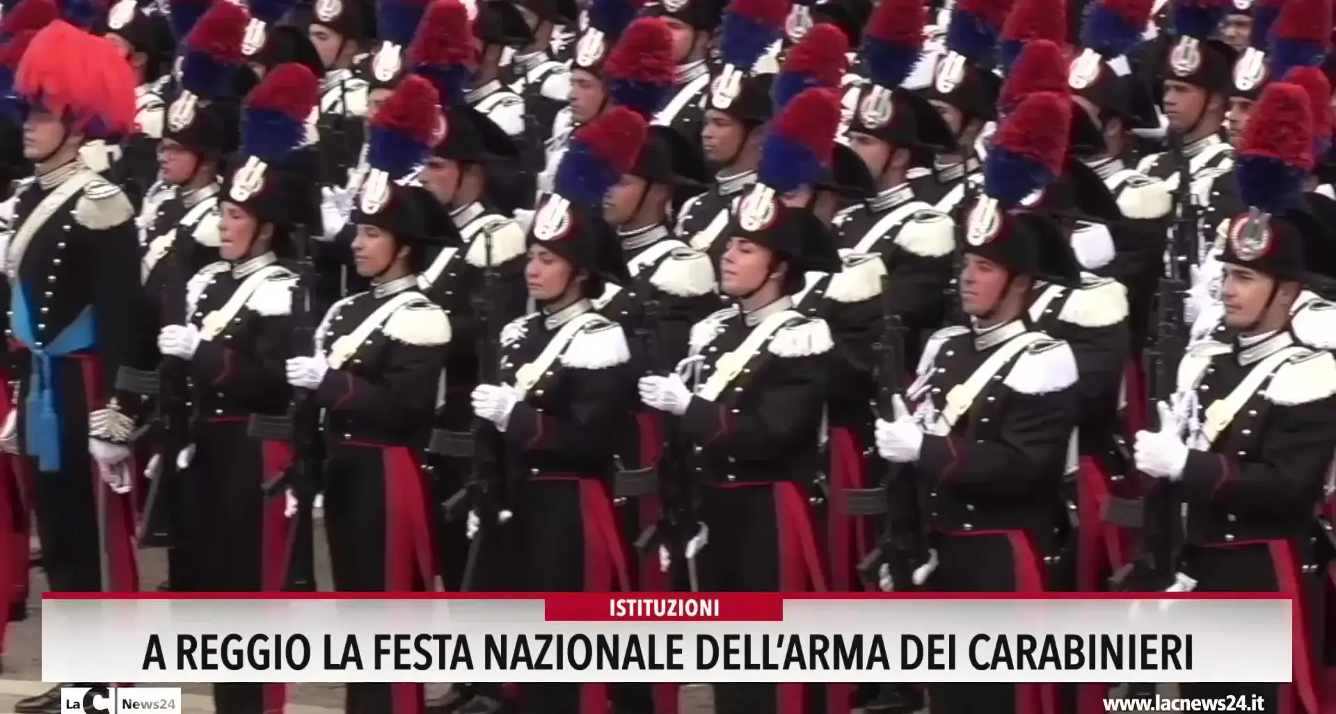 A Reggio la festa nazionale dell'Arma dei carabinieri