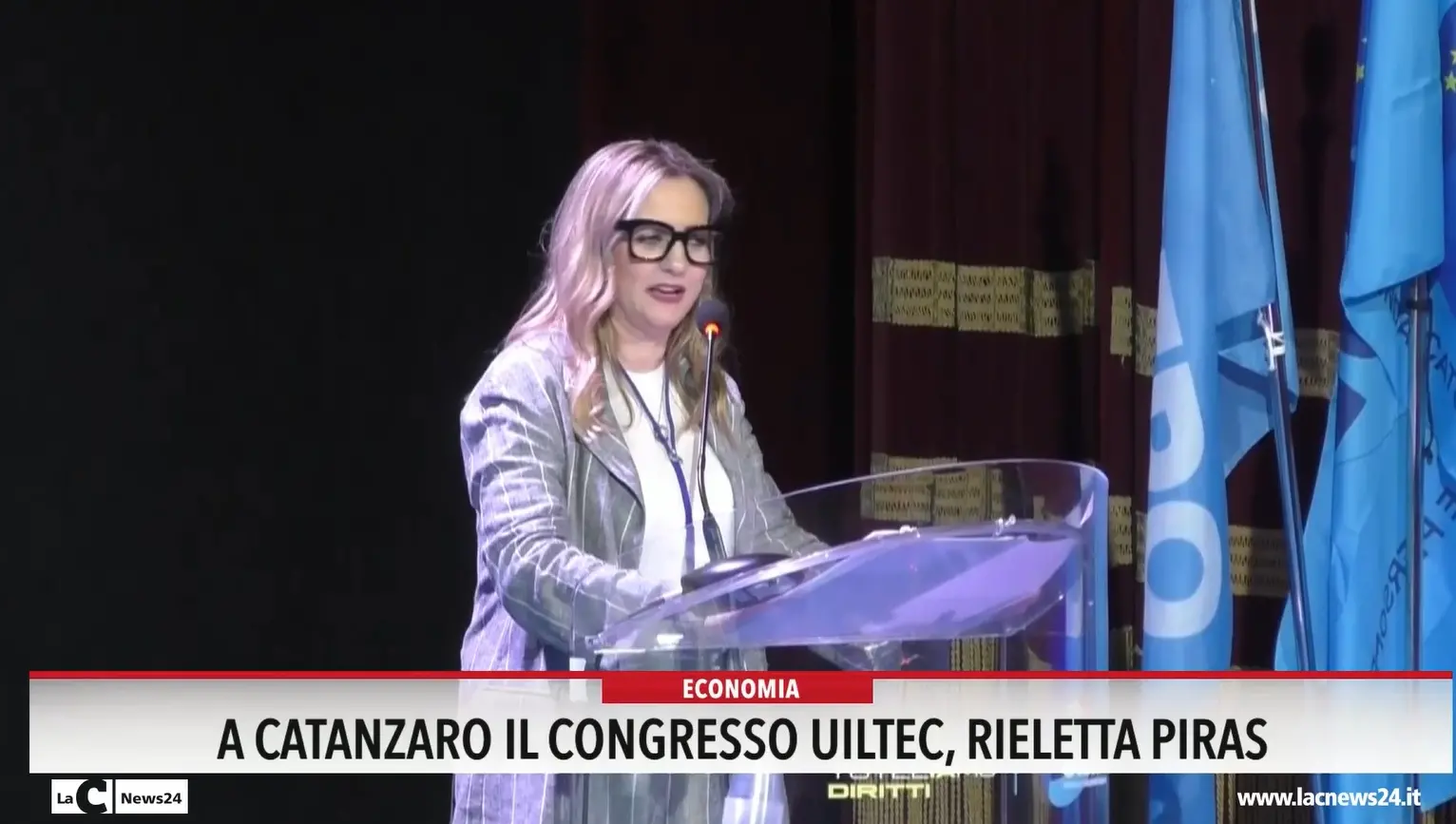 A Catanzaro il congresso Uiltec, rieletta Piras