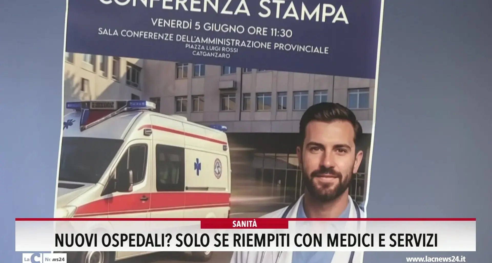 Nuovi ospedali? Solo se riempiti con medici e servizi