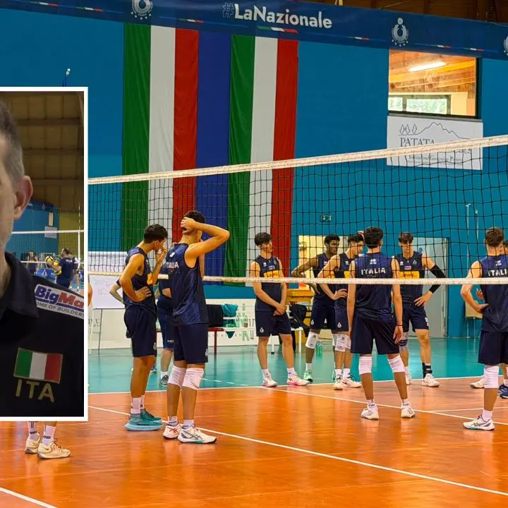 Volley azzurro, Sala promuove la Calabria: «La Sila è una casa per l'Italia»\n