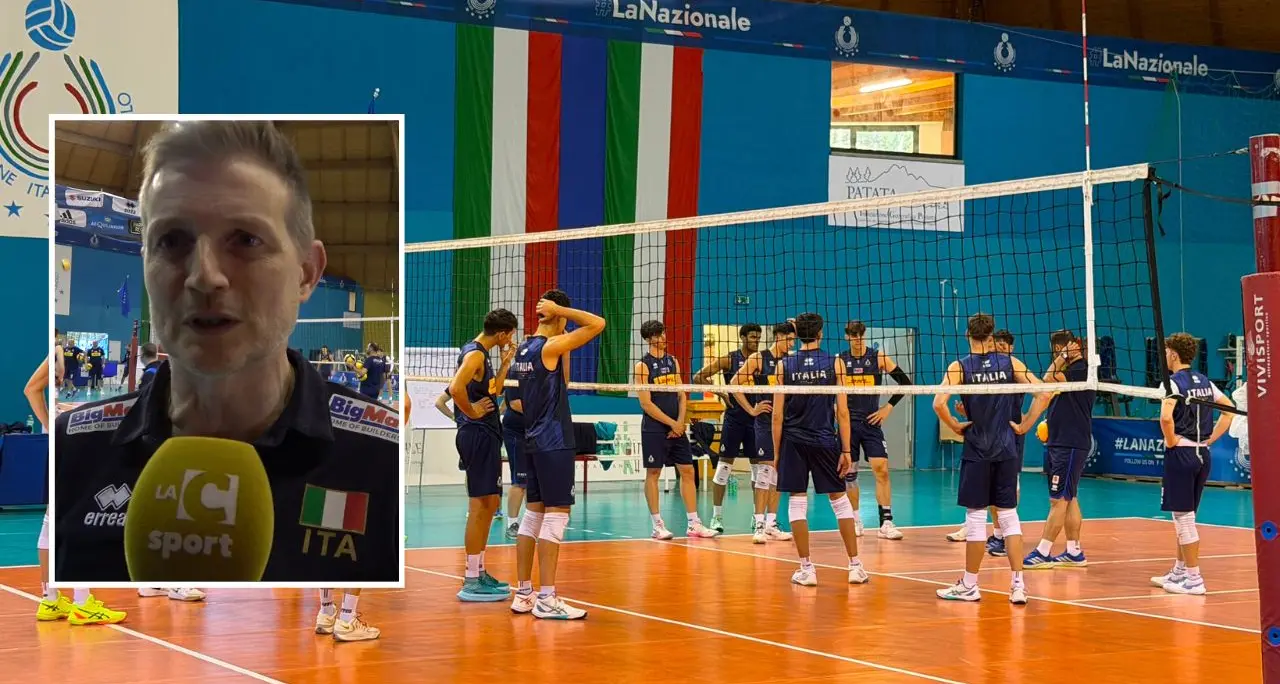 Volley azzurro, Sala promuove la Calabria: «La Sila è una casa per l'Italia»\n