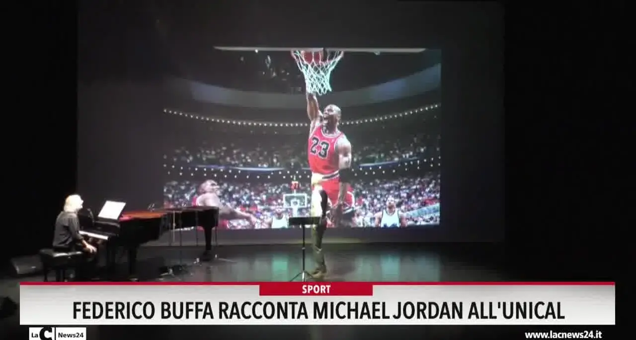 Federico Buffa racconta Michael Jordan all'Unical