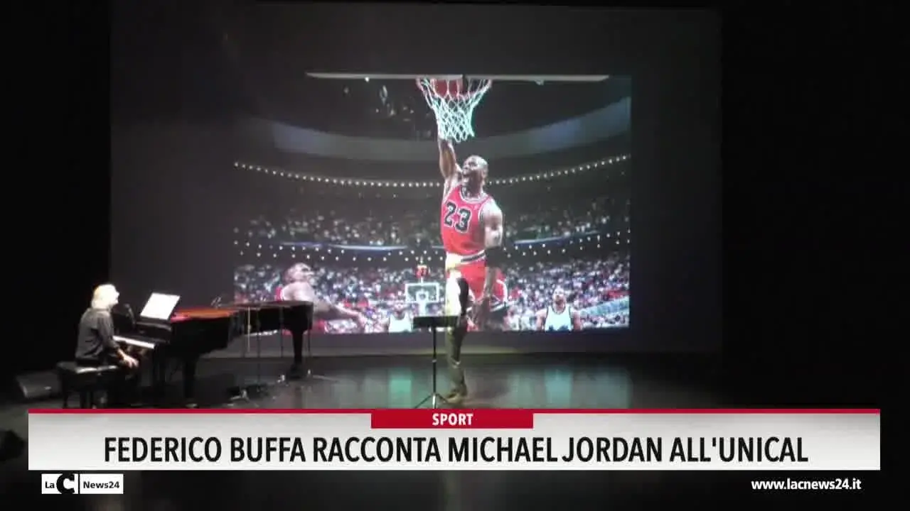 Federico Buffa racconta Michael Jordan all'Unical