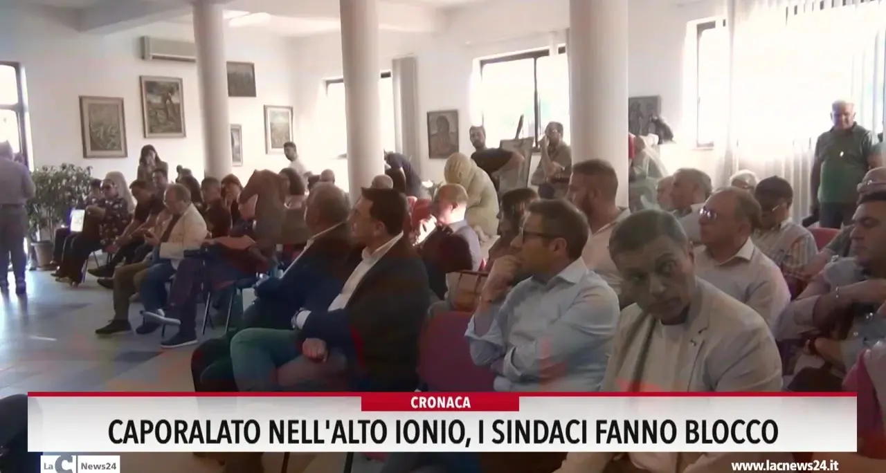 Caporalato nell'Alto Jonio, i sindaci fanno blocco