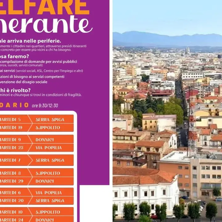 Cosenza, proseguono gli incontri del “Welfare itinerante” nei quartieri della città\n