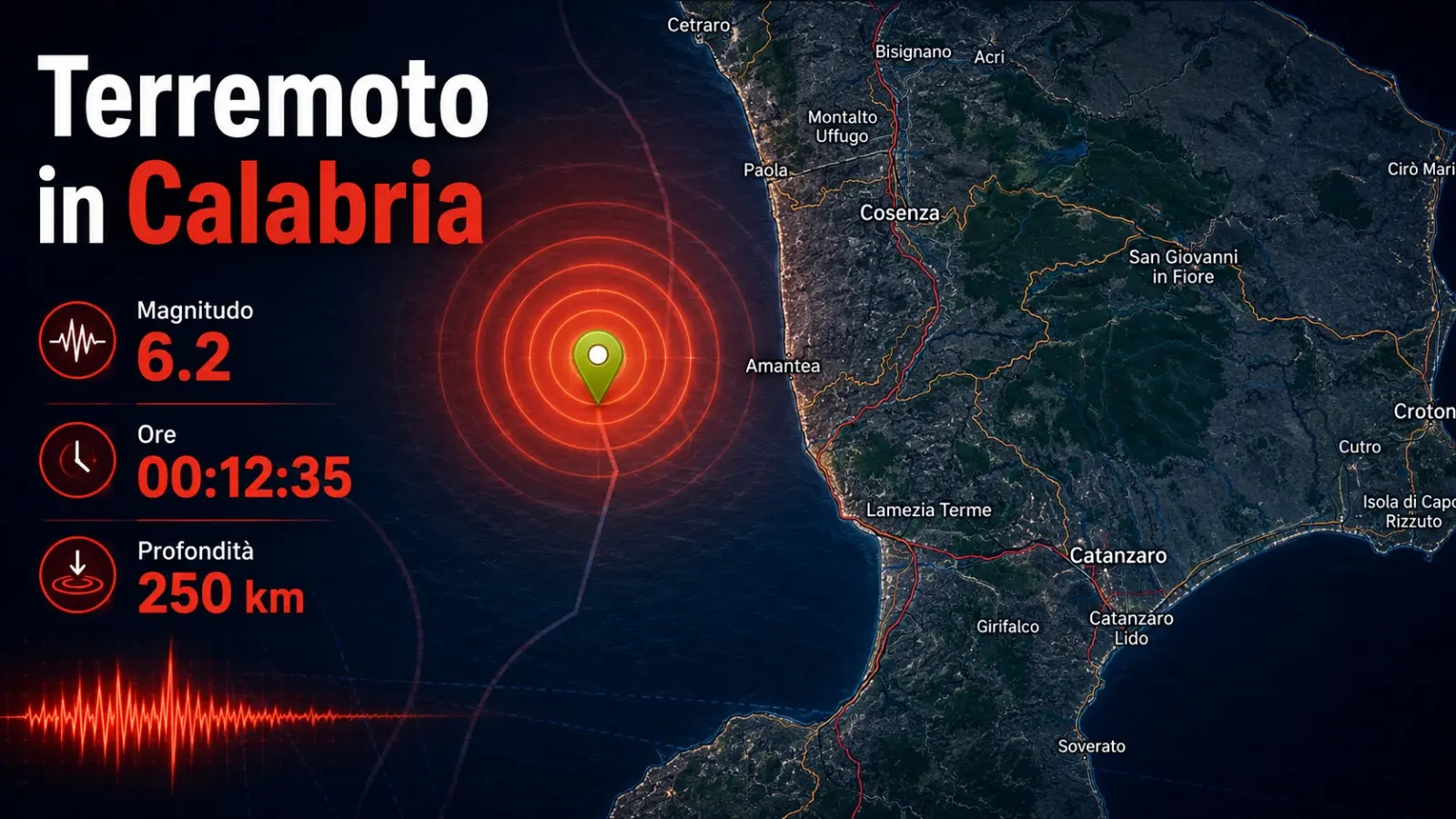 La Calabria è un laboratorio geodinamico unico al mondo: l’Arco calabro-peloritano spiega il terremoto del Mar Tirreno\n