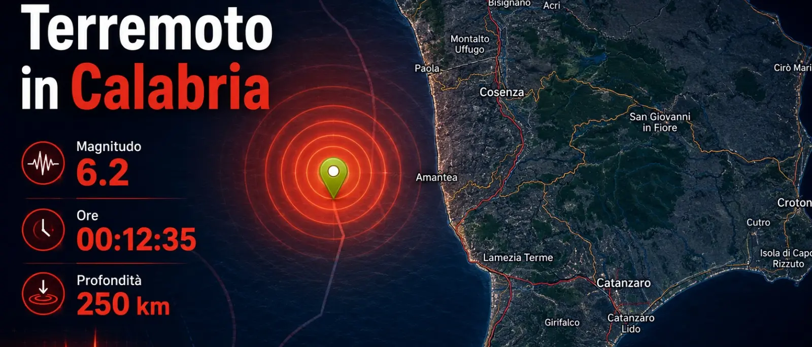 La Calabria è un laboratorio geodinamico unico al mondo: l’Arco calabro-peloritano spiega il terremoto del Mar Tirreno\n