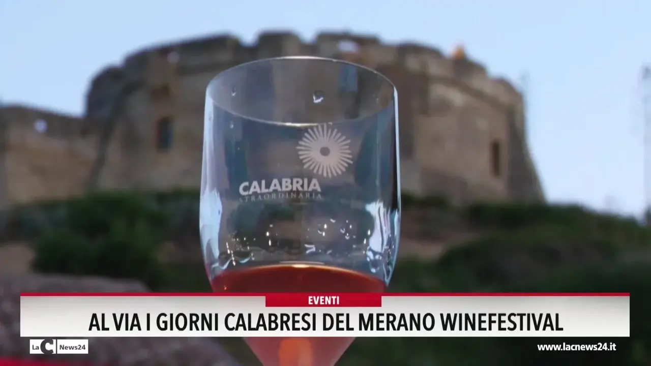 Al via i giorni calabresi del Merano Winefestival