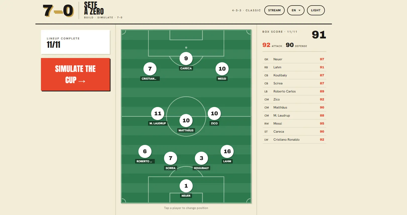 “7a0”,\u00A0il nuovo gioco di calcio che fa impazzire il web\n