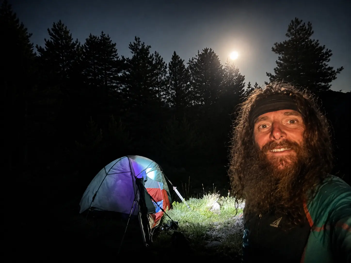 Il\u00A0“Forrest Gump” italiano conquista la Sila. Luca “Jesus” Terenziani: «Qui il trekking più bello della vita»\n
