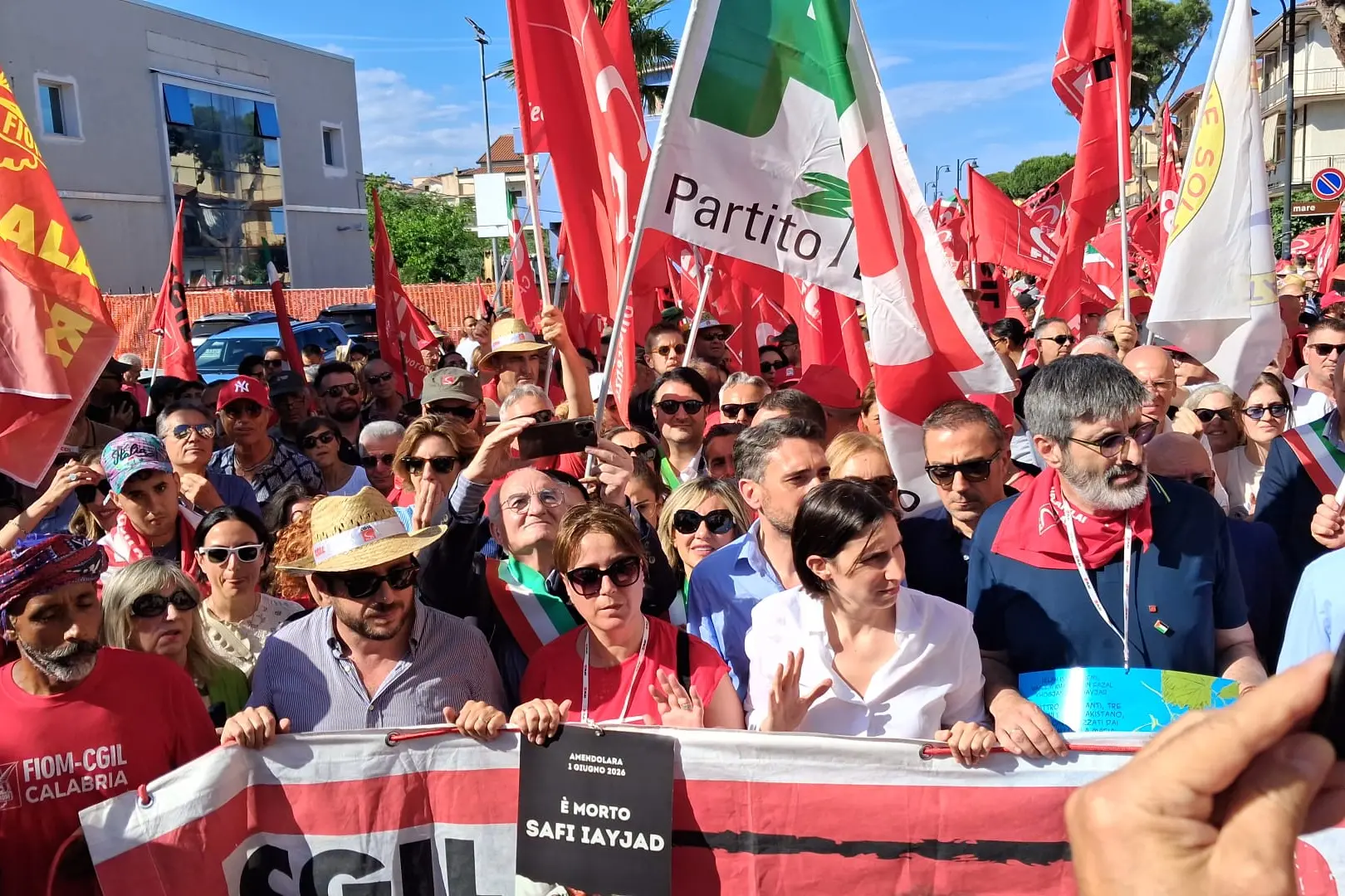 <p>La Calabria dice No alla nuova schiavitù, Landini: «Possibile battere il caporalato ma serve volontà politica»</p>