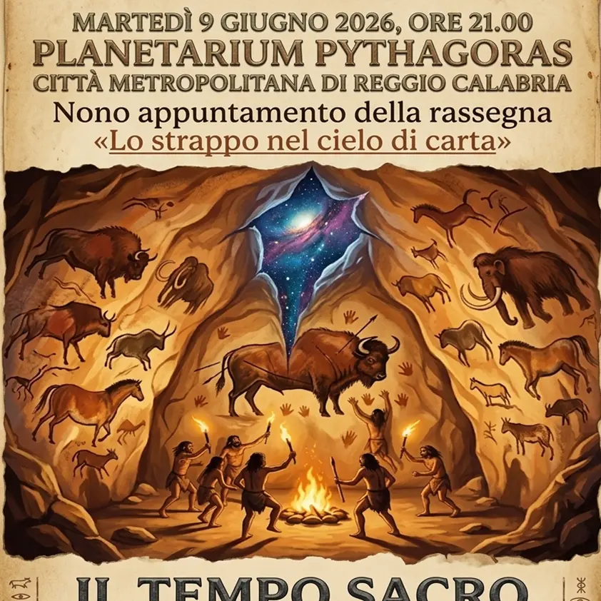 Reggio,\u00A0al Planetarium Pythagoras incontro dal tema\u00A0“Il tempo sacro delle caverne”\n