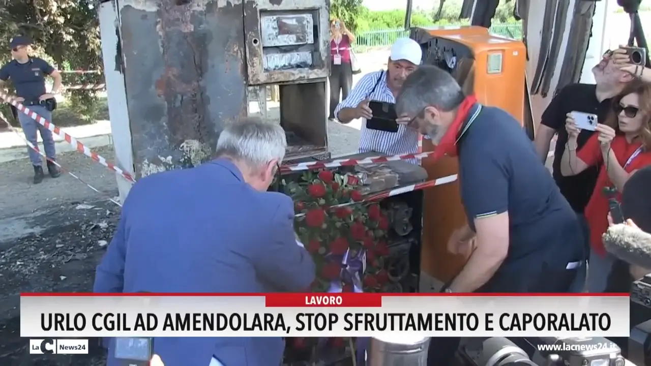 L'urlo della Cgil ad Amendolara, stop sfruttamento e caporalato