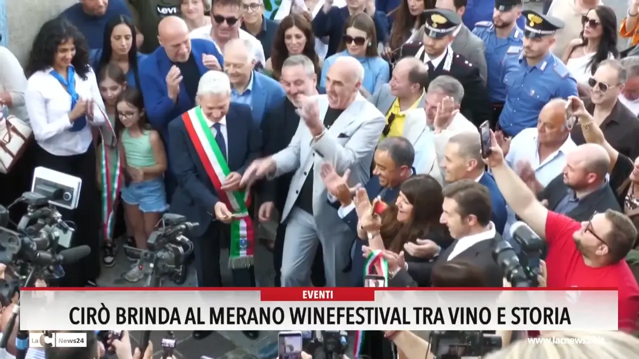 Cirò brinda al Merano Winefestival tra vino e storia