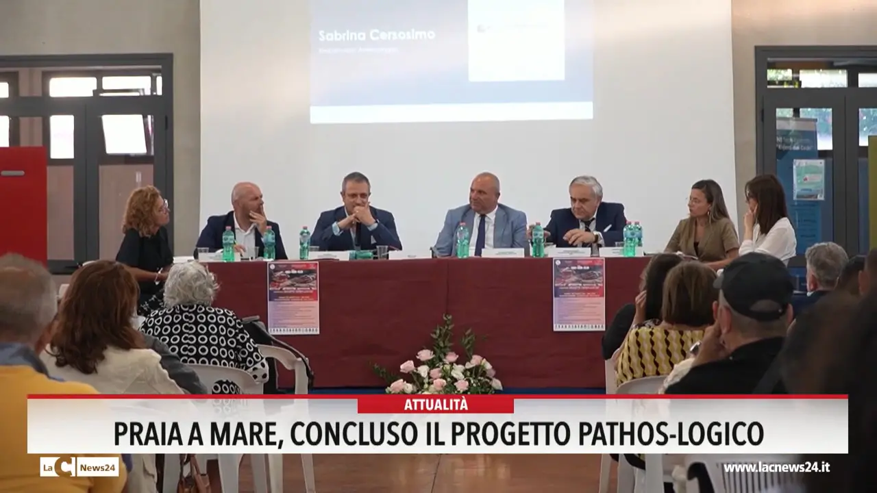 Praia a mare, concluso il progetto Pathos-logico