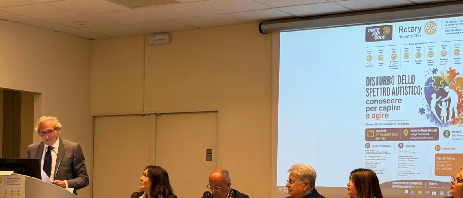 Autismo e lavoro, a Cosenza nasce una rete per l'inclusione: firmato il protocollo tra Rotary, Unical e Confcommercio\n