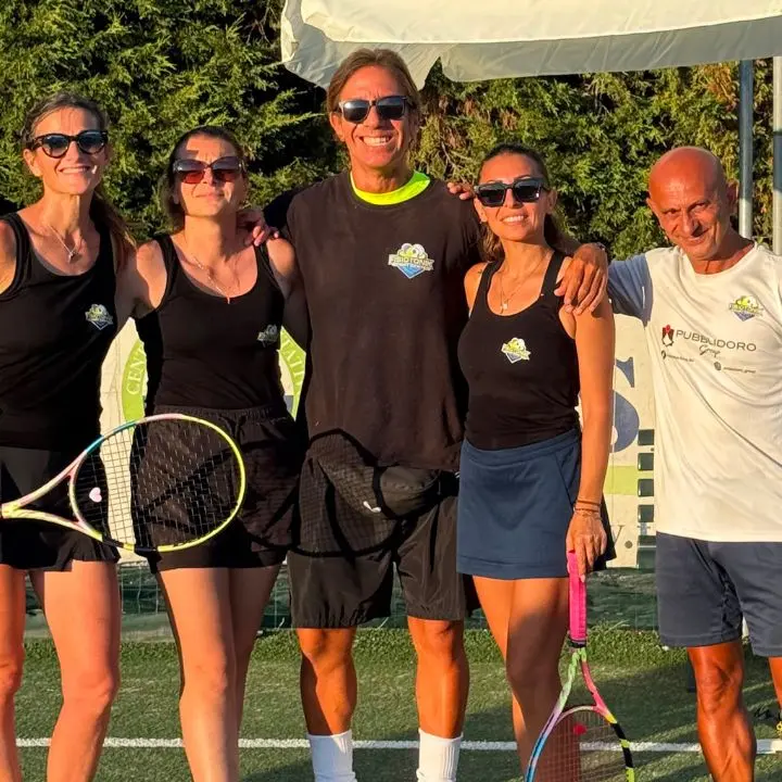 Tennis, la Fisiotonik San Lucido vince la prima storica partita con la squadra femminile di Serie D\n