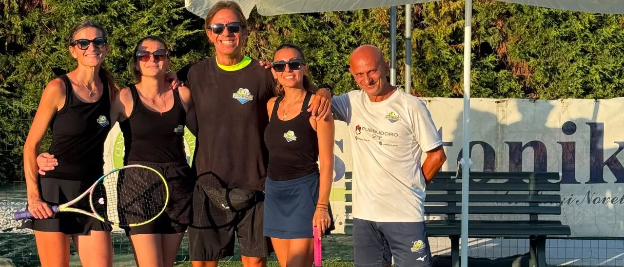 Tennis, la Fisiotonik San Lucido vince la prima storica partita con la squadra femminile di Serie D\n