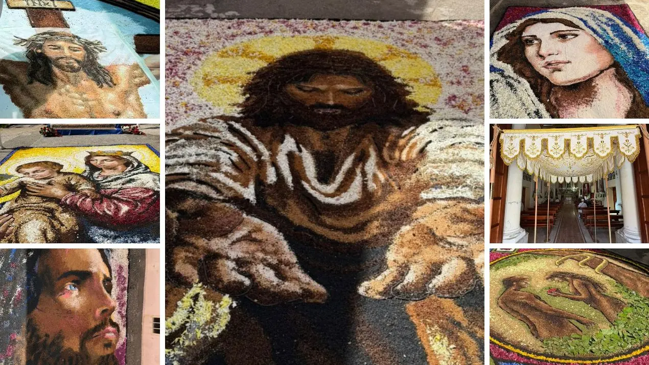 <p><span style=\"color:hsl(0, 75%, 60%);\">Potenzoni si veste di fiori </span>per il Corpus Domini: successo per la 32esima Infiorata - FOTO E VIDEO</p>