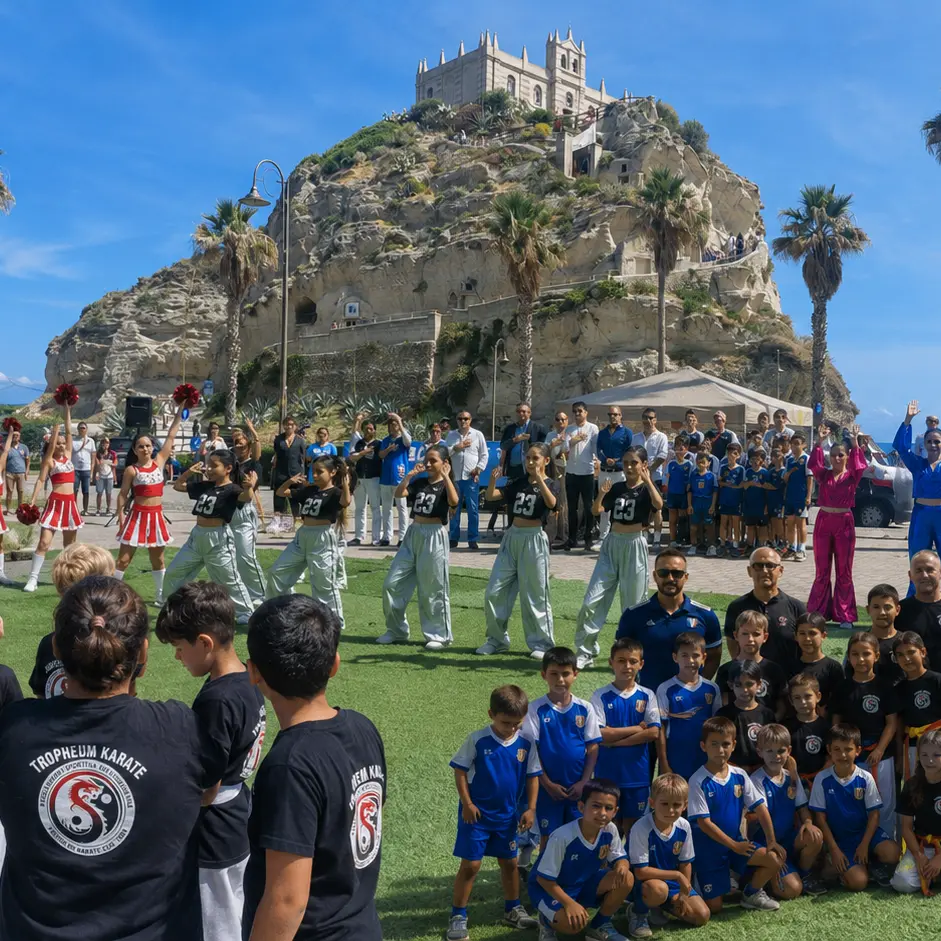 Tropea celebra lo sport davanti all’Isola: giovani atleti e associazioni protagonisti della festa\u00A0Coni\n