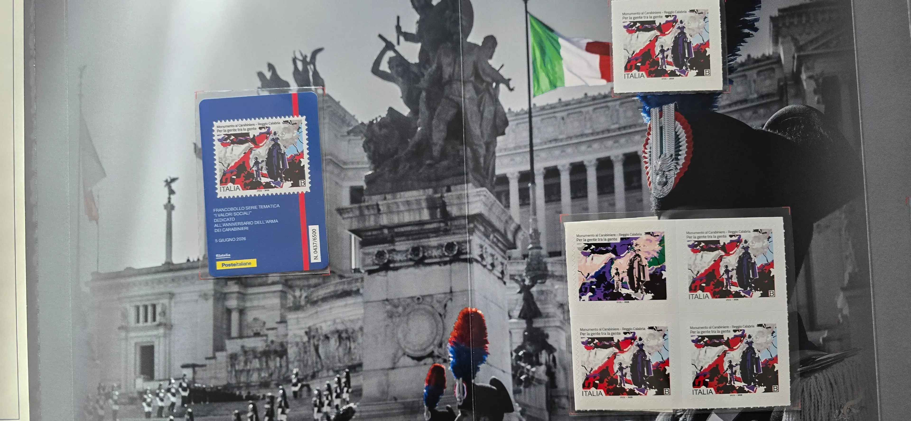 Dal Monumento al francobollo: l’Accademia di Belle Arti e l’Arma dei Carabinieri celebrano un percorso di arte, memoria e collaborazione\n