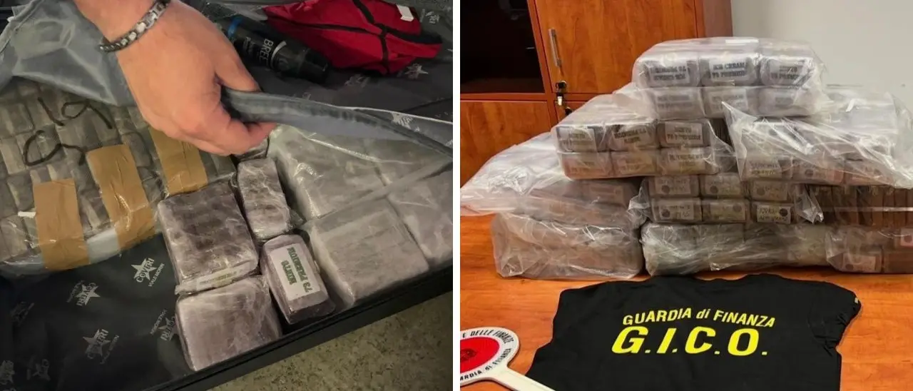 Traffico di droga tra Palermo, Calabria e Campania: sei misure cautelari e 80 chili sequestrati\n