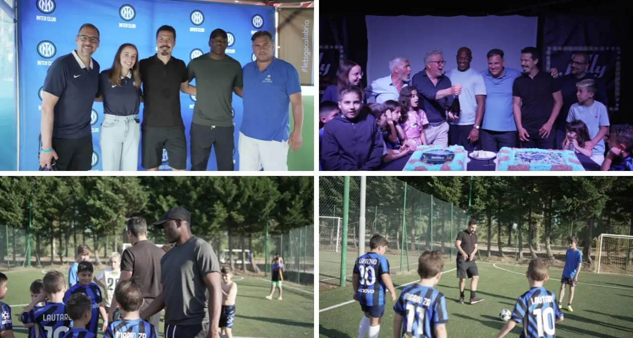 Inter Club Calabria in festa, oltre 8mila soci a Sant’Andrea Apostolo dello Jonio con Hernanes e Suazo\n