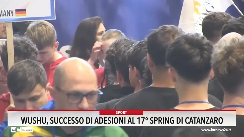 Wushu, successo di adesioni al 17 spring di Catanzaro