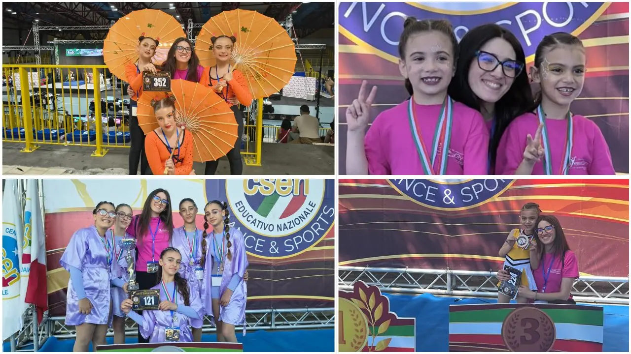 La Gyessegym Vibo Marina splende alle finali nazionali di Cervia: due argenti e due\u00A0bronzi per le giovani ginnaste\n