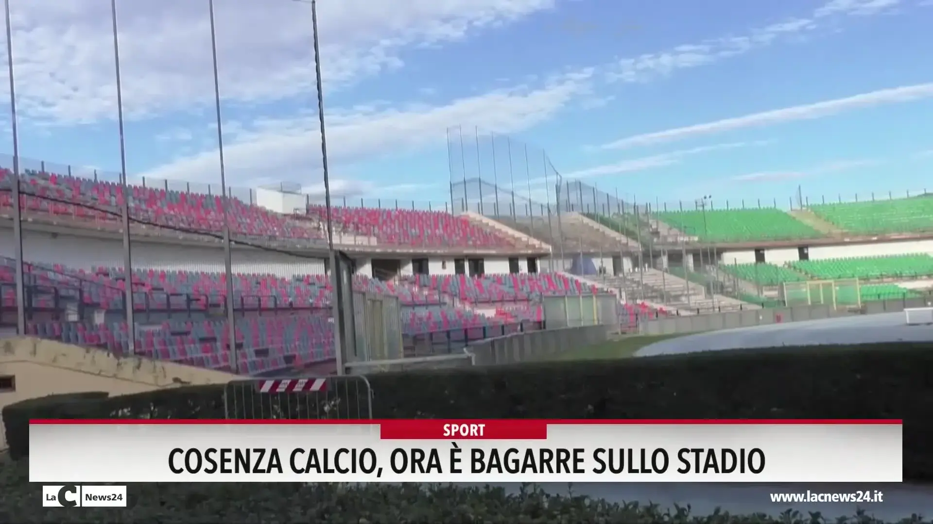 Cosenza Calcio, ora è bagarre sullo stadio
