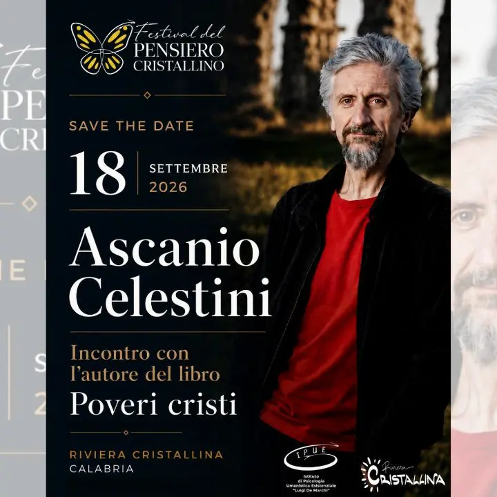 Ascanio Celestini è il primo grande ospite del Festival del pensiero cristallino: presenterà “Poveri Cristi”\n