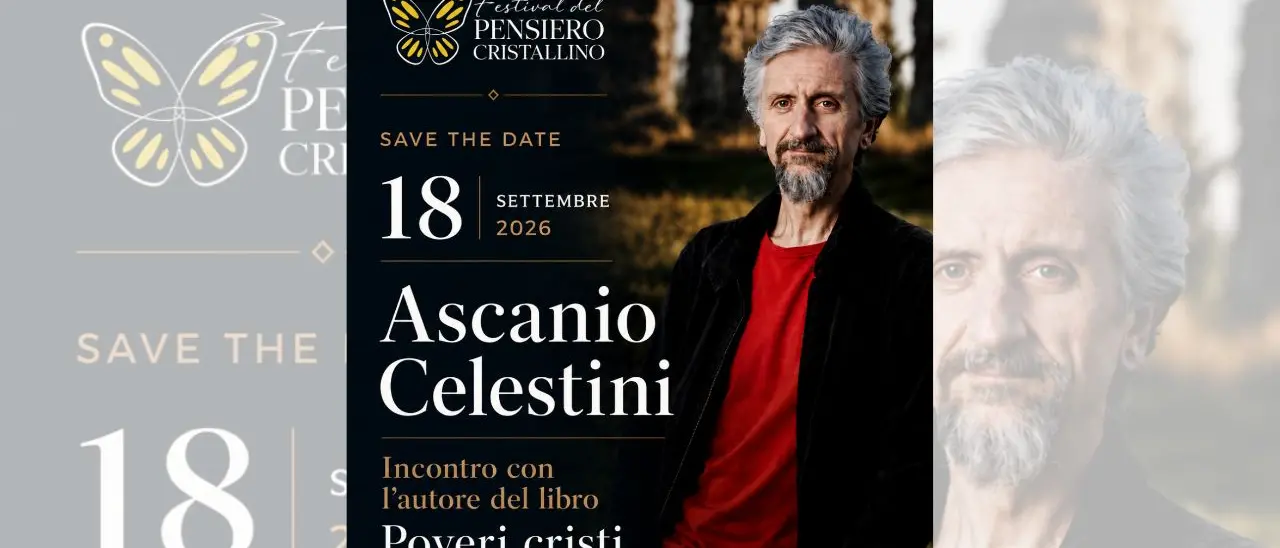 Ascanio Celestini è il primo grande ospite del Festival del pensiero cristallino: presenterà “Poveri Cristi”\n