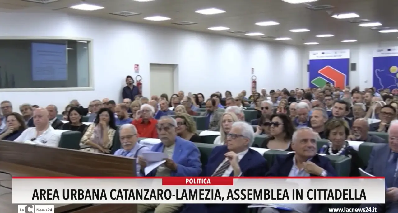 Area urbana Catanzaro-Lamezia, assemblea in Cittadella