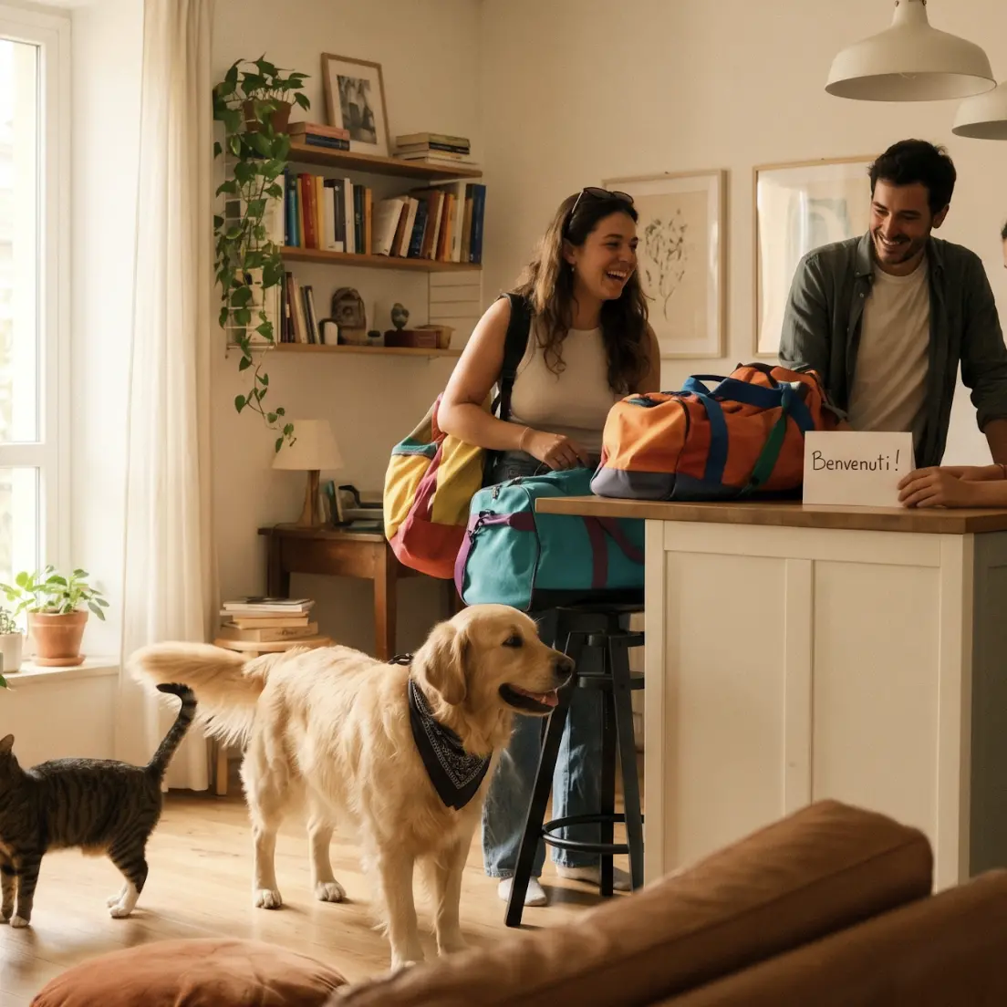 Vacanze con animali, lo scambio casa fa risparmiare e riduce lo stress\n
