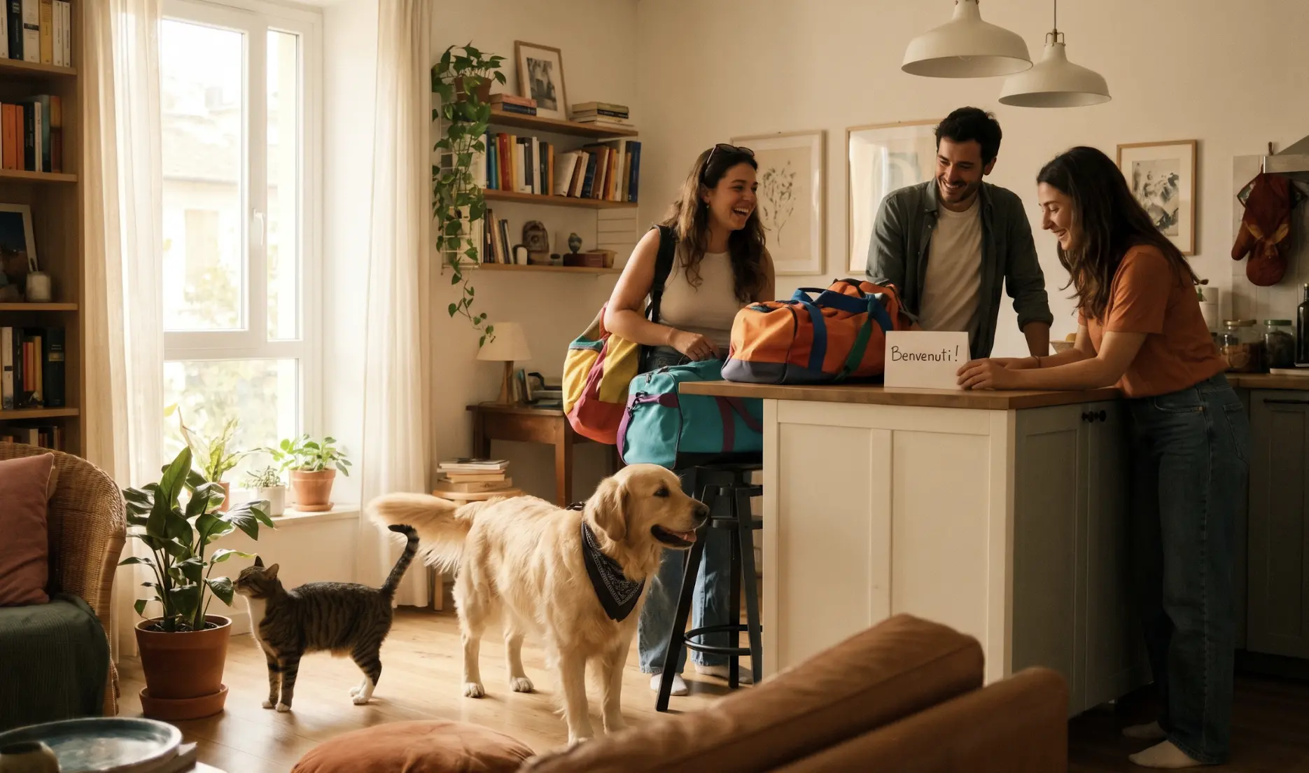 Vacanze con animali, lo scambio casa fa risparmiare e riduce lo stress\n