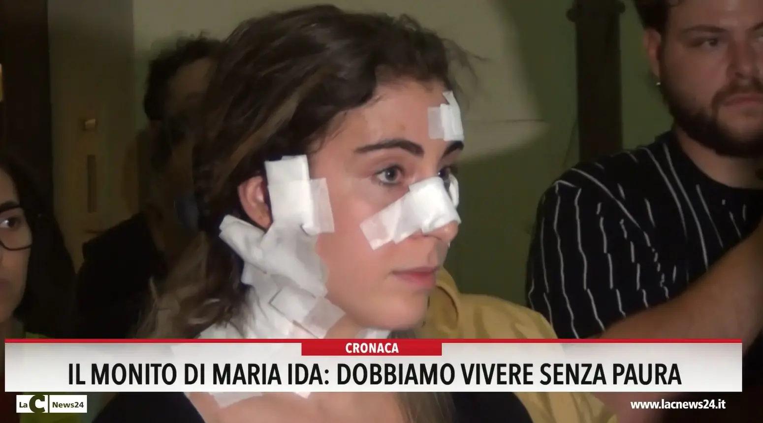 Il monito di Maria Ida: «Dobbiamo vivere senza paura»