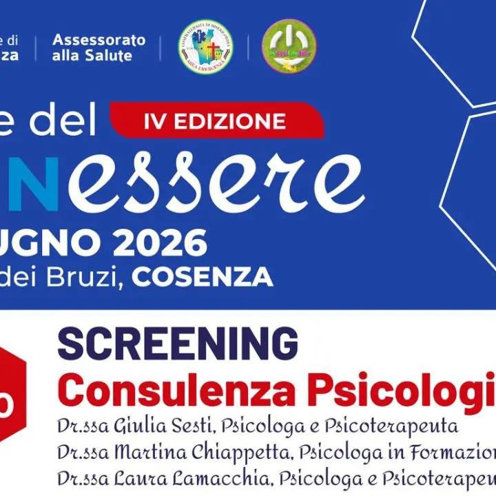 Cosenza, il Mese del Benessere guarda alla salute mentale e alla qualità della vita\n