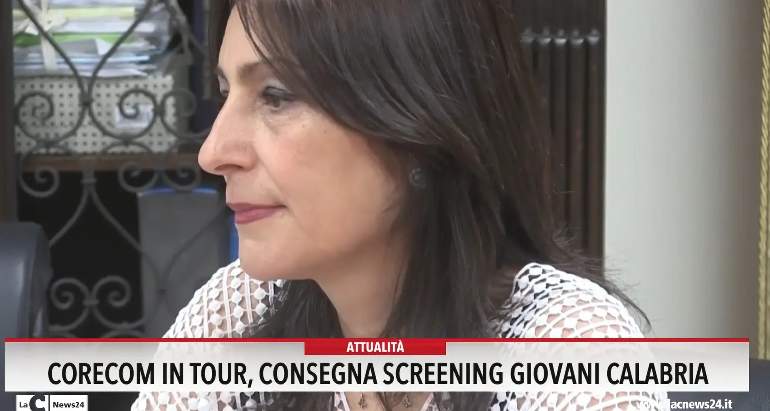 Corecom in tour, consegna screening giovani Calabria