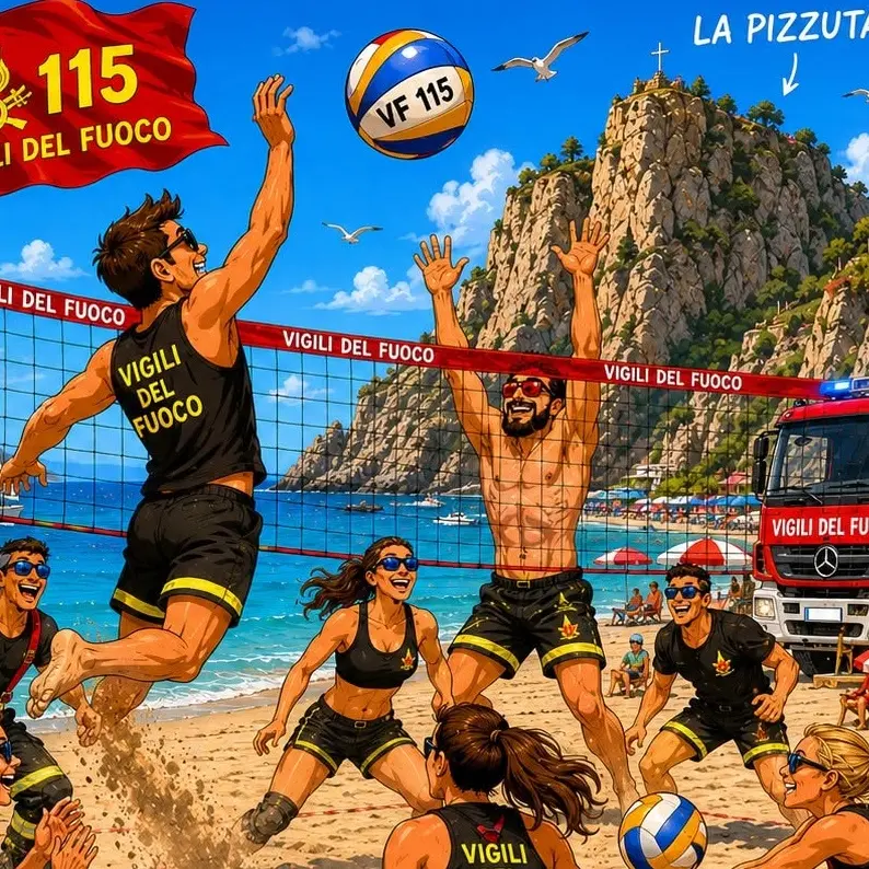 Beach volley, Parghelia pronta ad ospitare il Campionato italiano Vigili del fuoco\n