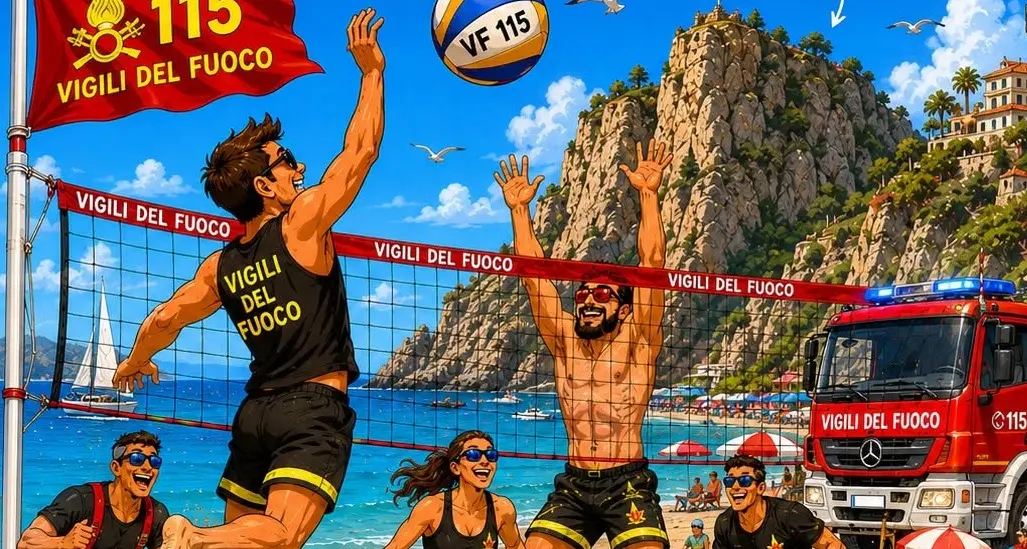 Beach volley, Parghelia pronta ad ospitare il Campionato italiano Vigili del fuoco\n