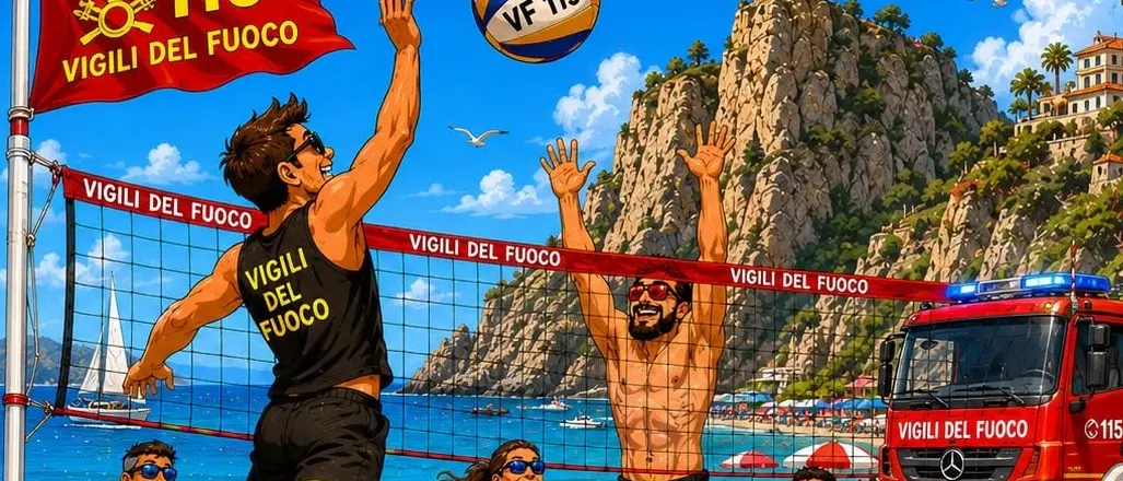 Beach volley, Parghelia pronta ad ospitare il Campionato italiano Vigili del fuoco\n