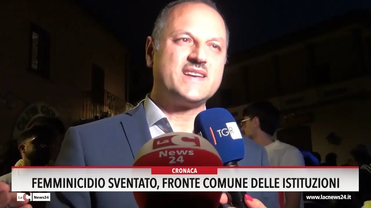 Femminicidio sventato, fronte comune delle istituzioni