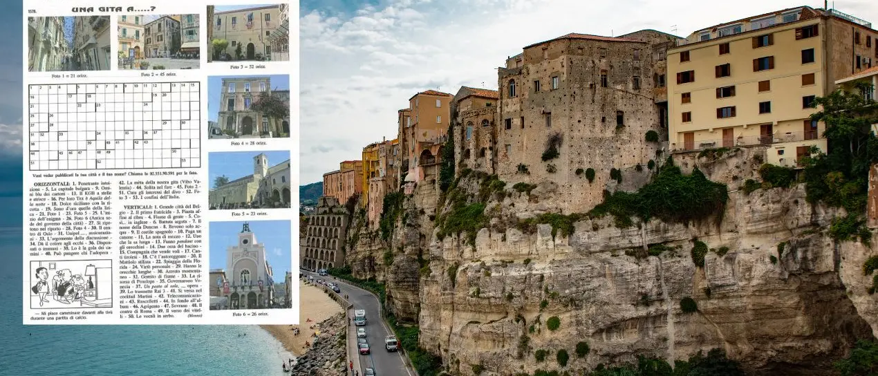 Il centro storico di Tropea protagonista sulla storica settimana enigmistica\n