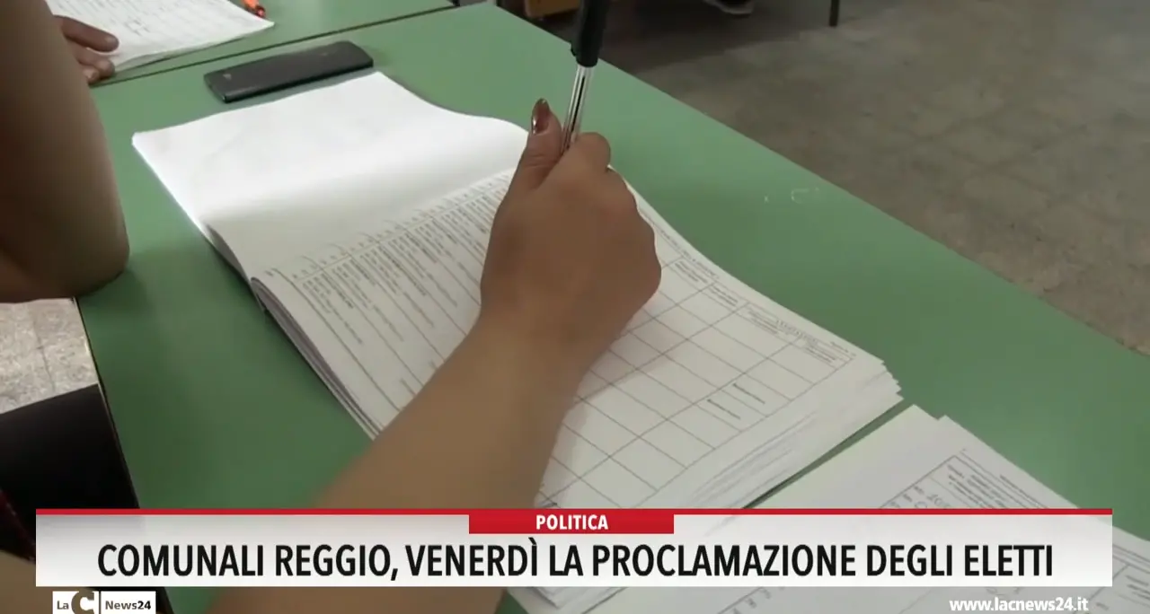Comunali Reggio, venerdì la proclamazione degli eletti