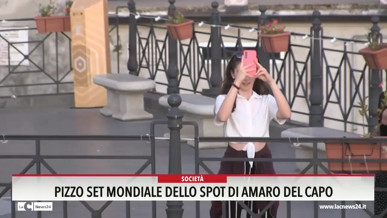 Pizzo set mondiale dello spot di Amaro del Capo