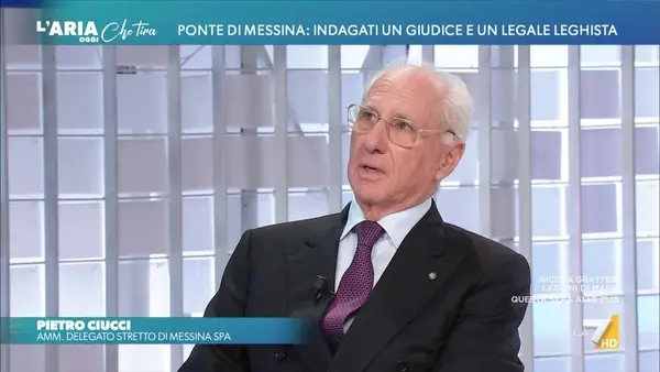 Inchiesta sul Ponte, Ciucci (Stretto di Messina): «Saccomanno senza deleghe, società estranea all’indagine»\n
