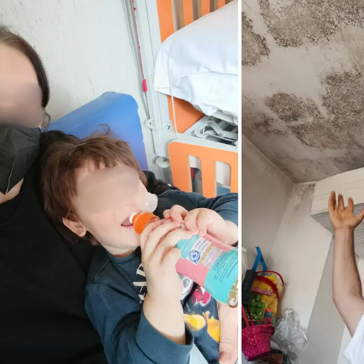 Salva\u00A0il figlio di un anno e mezzo donandogli parte del suo fegato ma a Dinami l’aspetta una casa piena di muffa\n