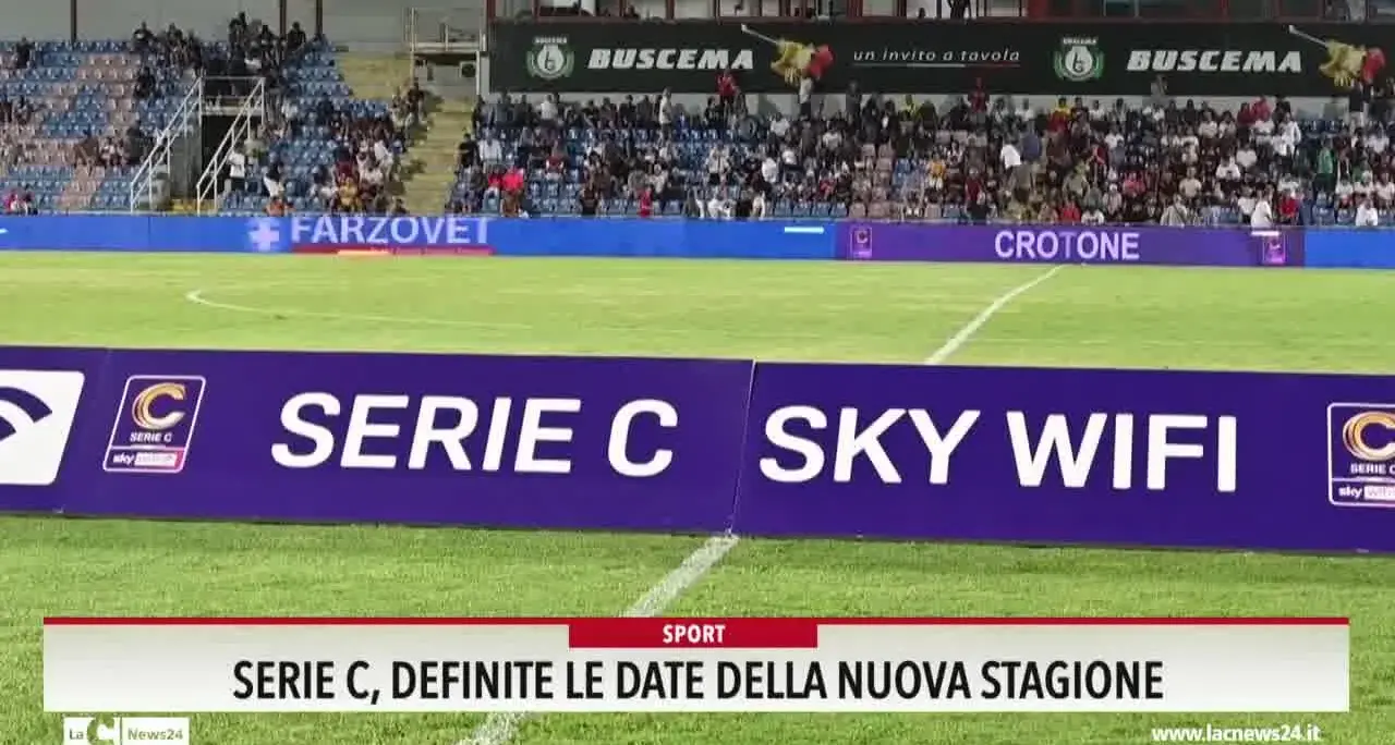 Serie C definite le date della nuova stagione