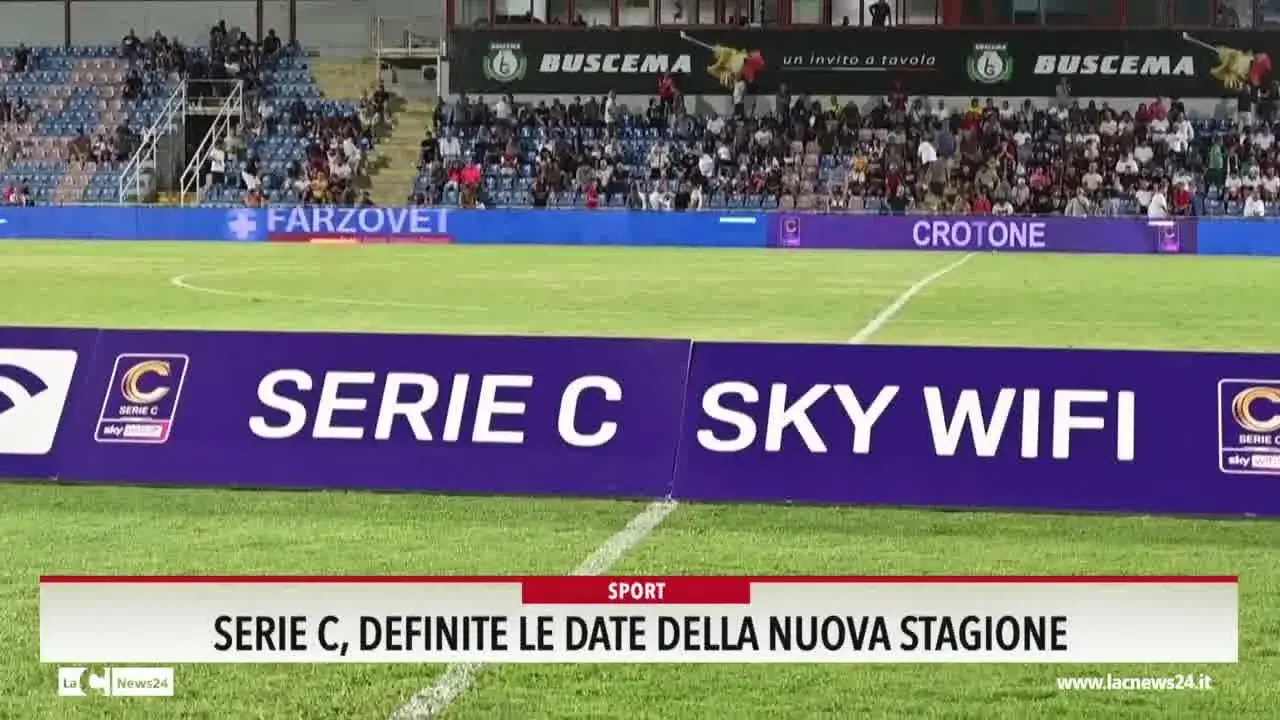 Serie C definite le date della nuova stagione